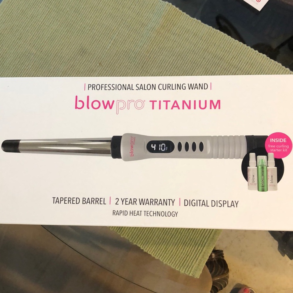 Blowpro Titanium Curling Wand